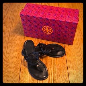 Tory Burch Black Miller size 7